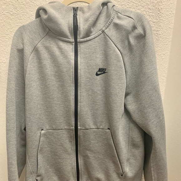 Nike Other - Nike tech fleece hoodies grey size M